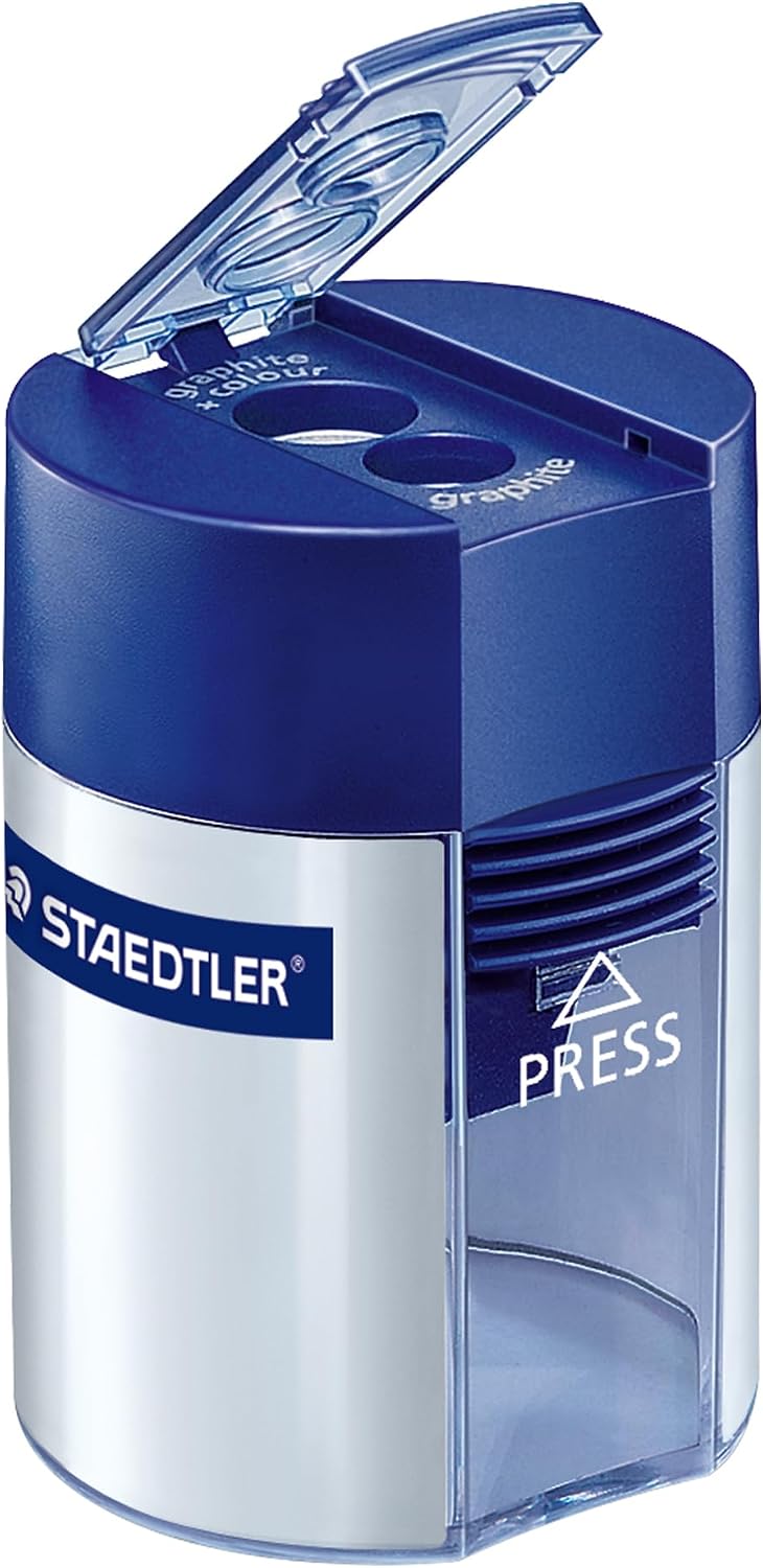 STAEDTLER Double-Hole Tub Pencil Sharpener - view 2