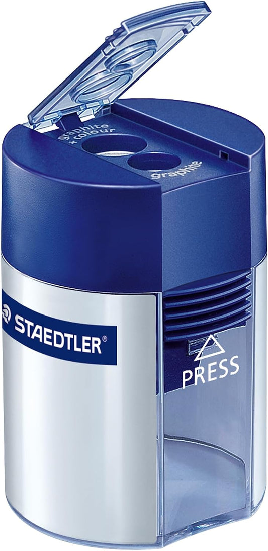 STAEDTLER Double-Hole Tub Pencil Sharpener - view 2