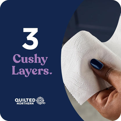 Quilted Northern Ultra Plush Toilet Paper, 32 Mega Rolls, 3-Ply - view 4