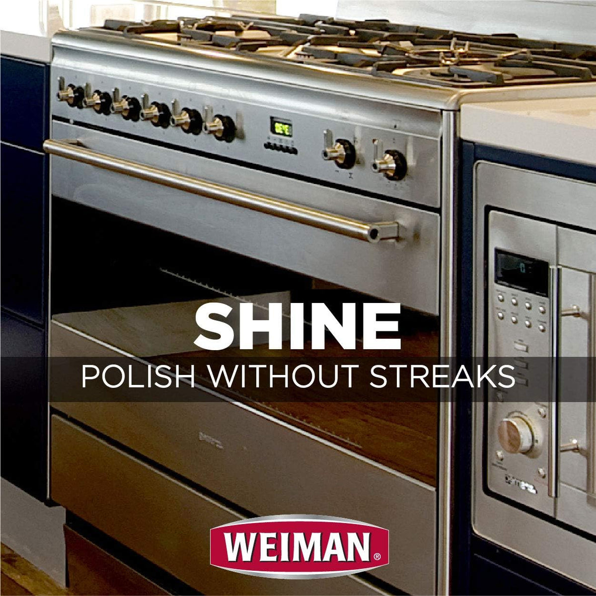 Weiman Stainless Steel Cleaner and Polish Spray, 12 fl oz (355 ml) - view 6