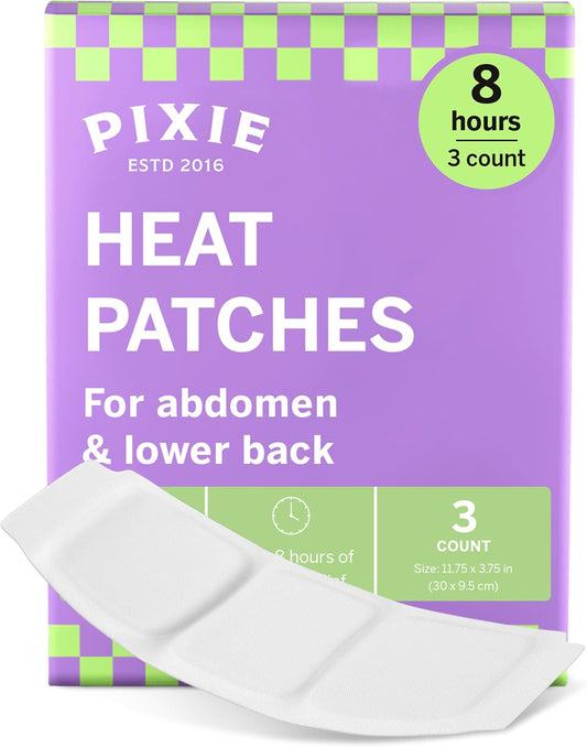 Pixie Large Air-Activated Heat Patches, 3 Count