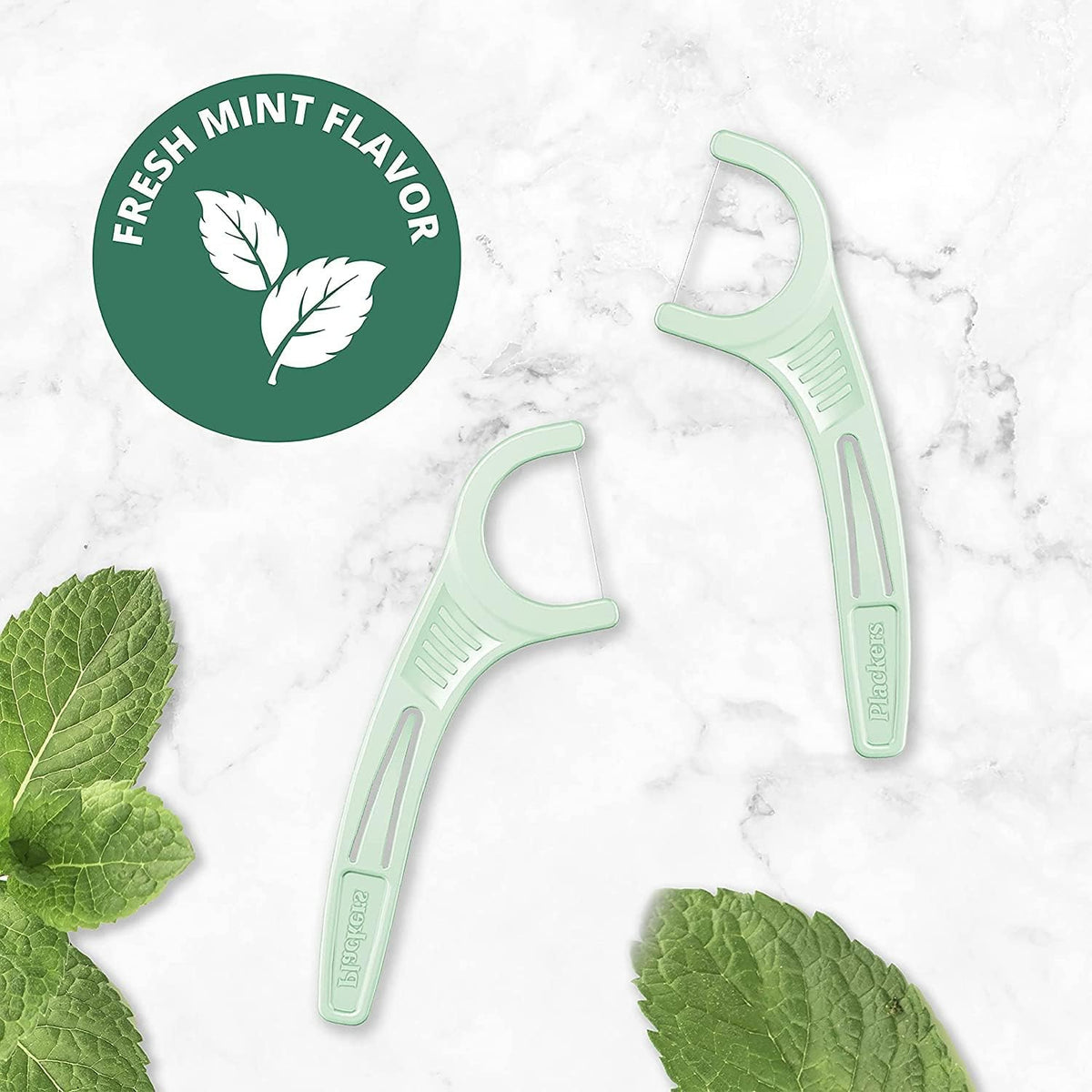 Plackers Micro Mint Dental Floss Picks, 150 Count (Pack of 3) - view 6