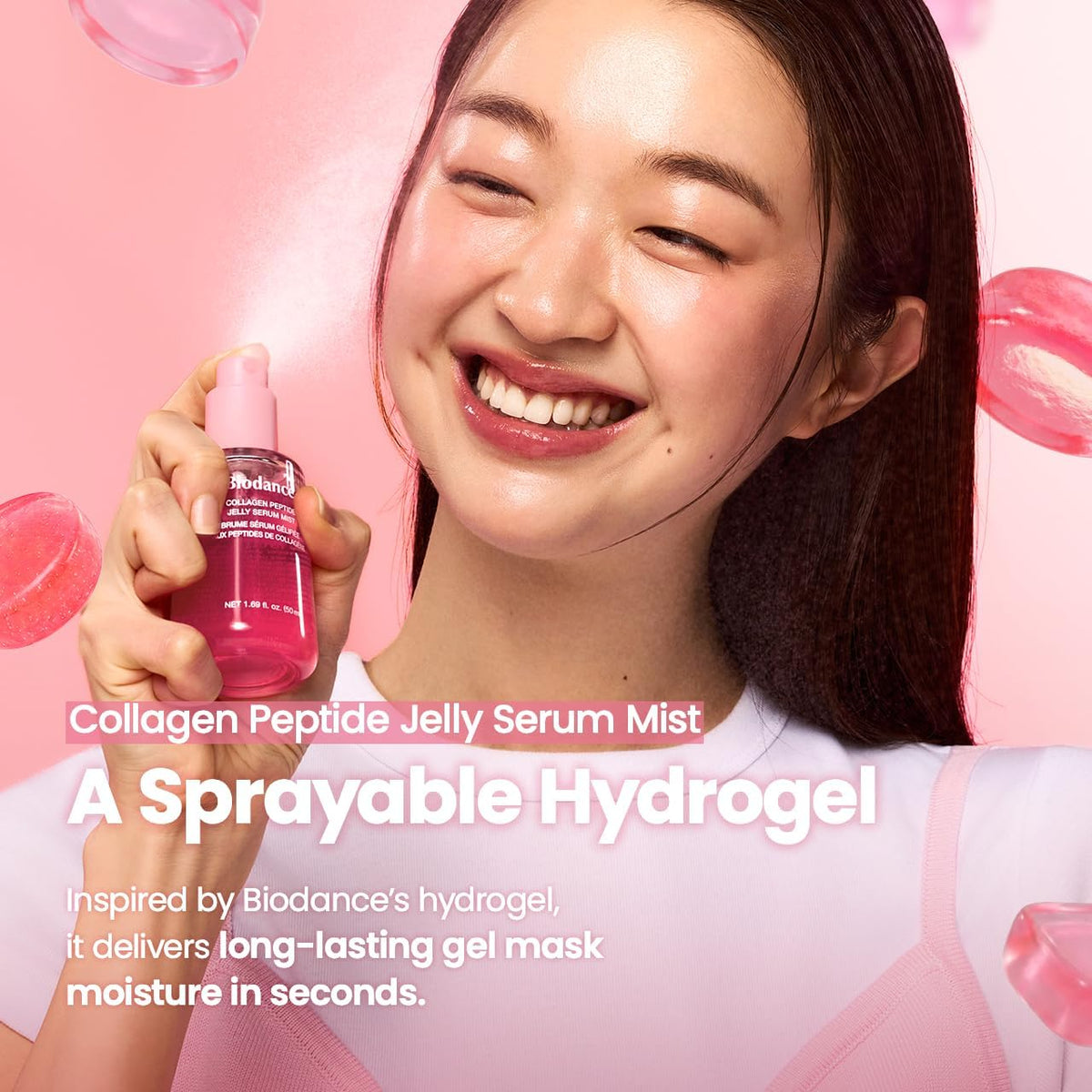BIODANCE Collagen Peptide Jelly Serum Facial Mist 50 ml - view 3