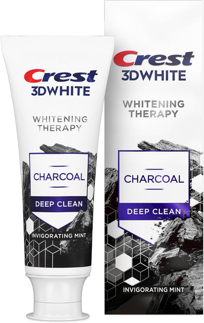 Crest 3D White Whitening Therapy Charcoal Toothpaste 68 g (2.4 oz)