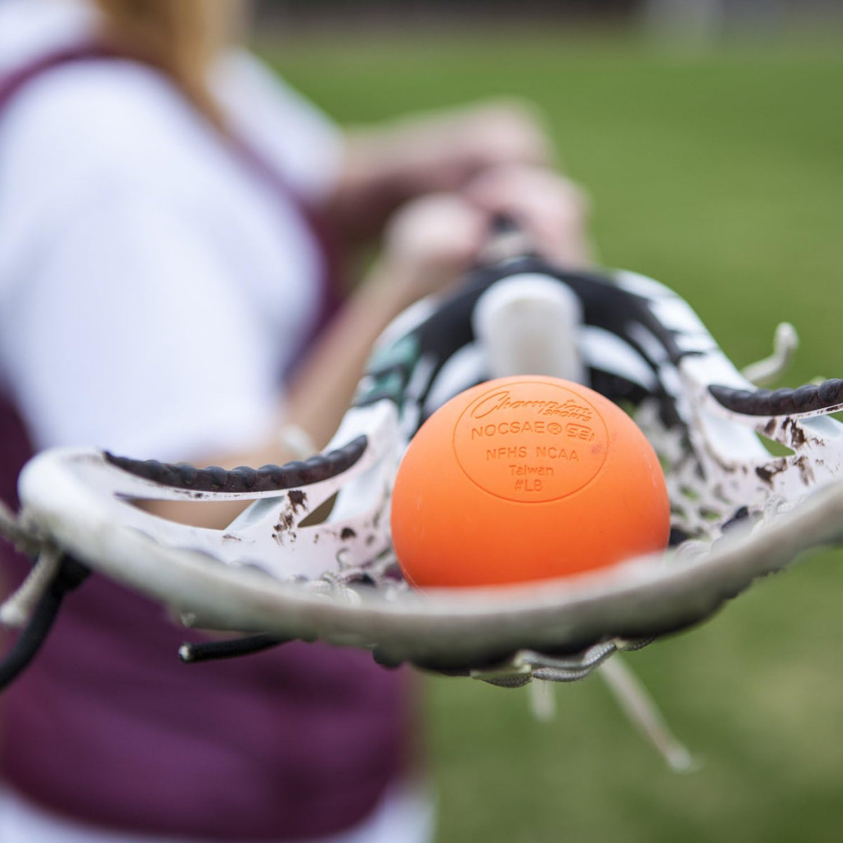 Champion Sports Official Lacrosse Balls, Pack of 2, Orange - view 5