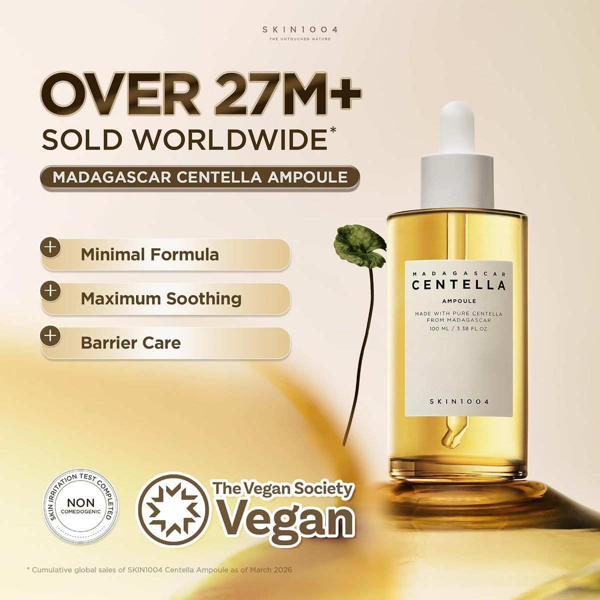 SKIN1004 Madagascar Centella Ampoule Face Serum 3.38 fl oz — alternate product view