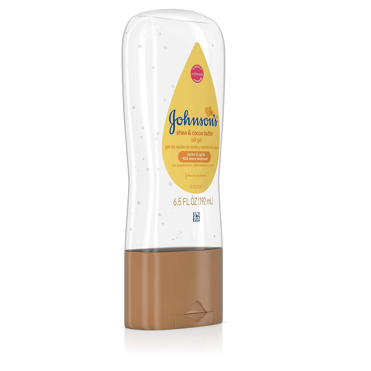 Johnson's Baby Oil Gel with Shea and Cocoa Butter, 6.5oz - view 3