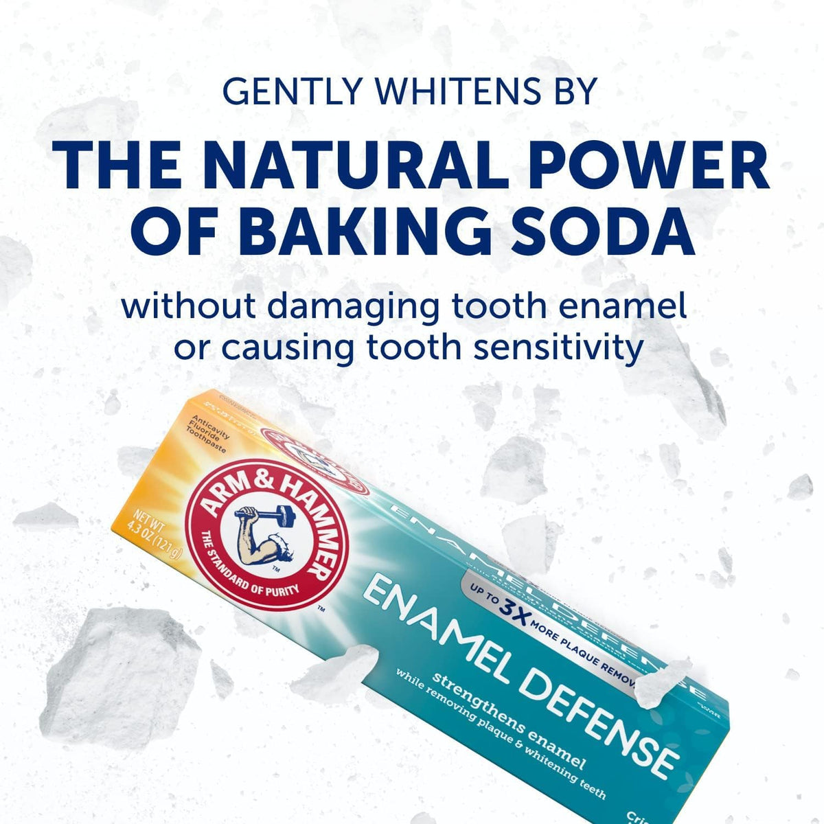 Arm & Hammer Truly Radiant Whitening & Enamel Toothpaste, Fresh Mint - view 4