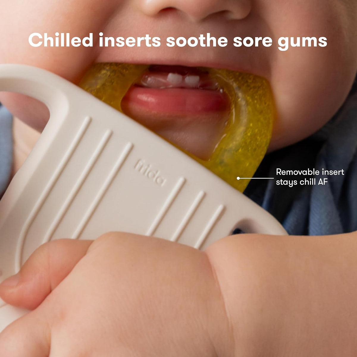 Frida 4-in-1 Silicone Teething Toy for Babies - view 2