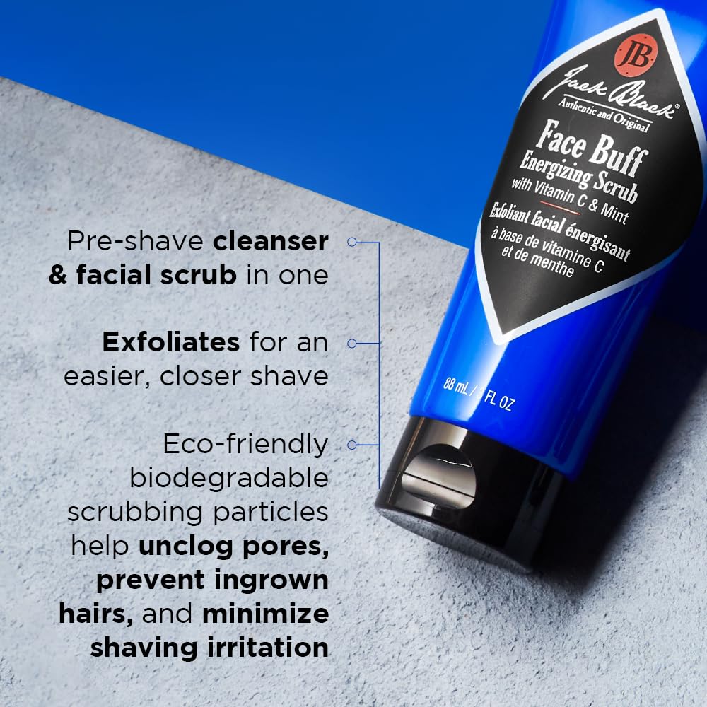 Jack Black Face Buff Energizing Scrub 10 fl oz (300 ml) - view 3