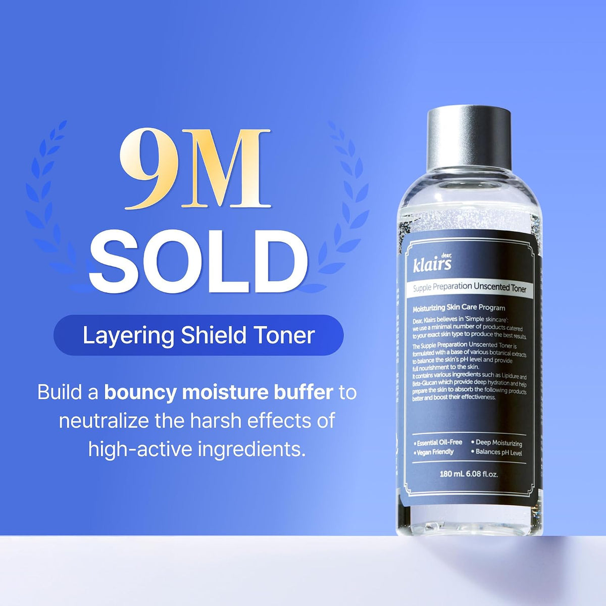 Dear Klairs Supple Preparation Unscented Toner 6.08 fl oz — alternate product view