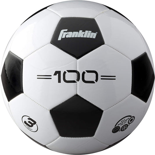 Franklin Sports Competition 100 Soccer Ball, Size 3