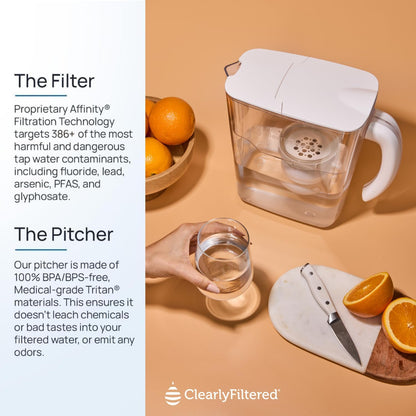 Clearly Filtered Replacement Pitcher Filter, Single - view 3