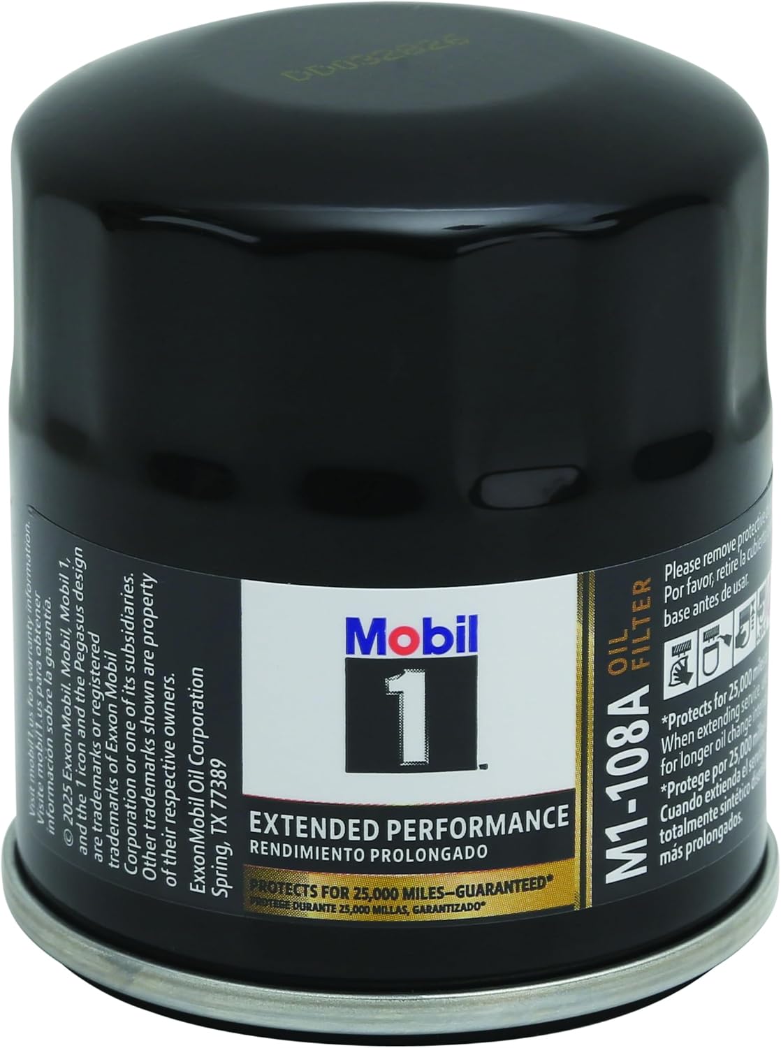 Mobil 1 M1-108A Extended Performance Oil Filter — alternate product view