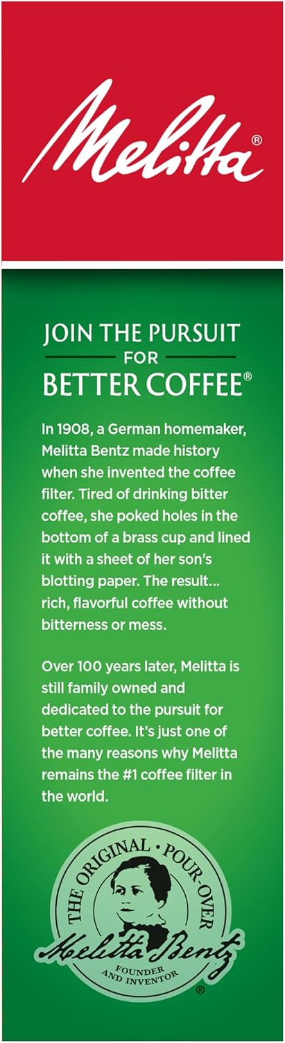 Melitta #4 Unbleached Natural Brown Cone Coffee Filters, 100 Count - view 6