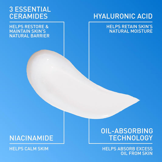 CeraVe Oil Control Gel-Cream Face Moisturiser with Niacinamide 3 oz - view 2