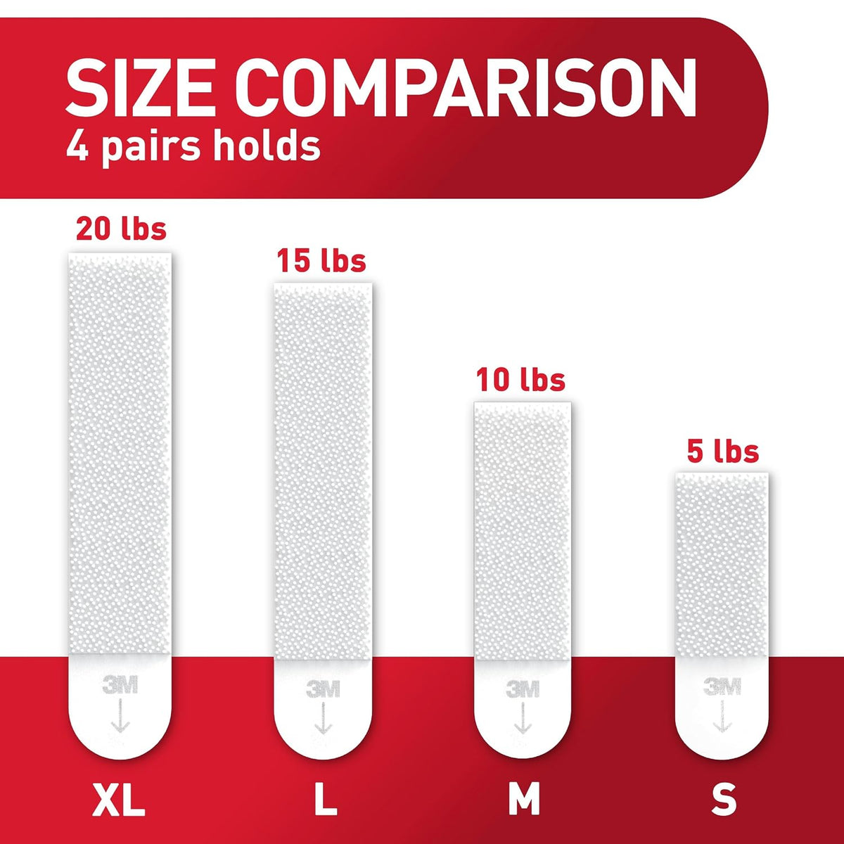 Command X-Large Picture Hanging Strips - 8 Pairs, White - view 5