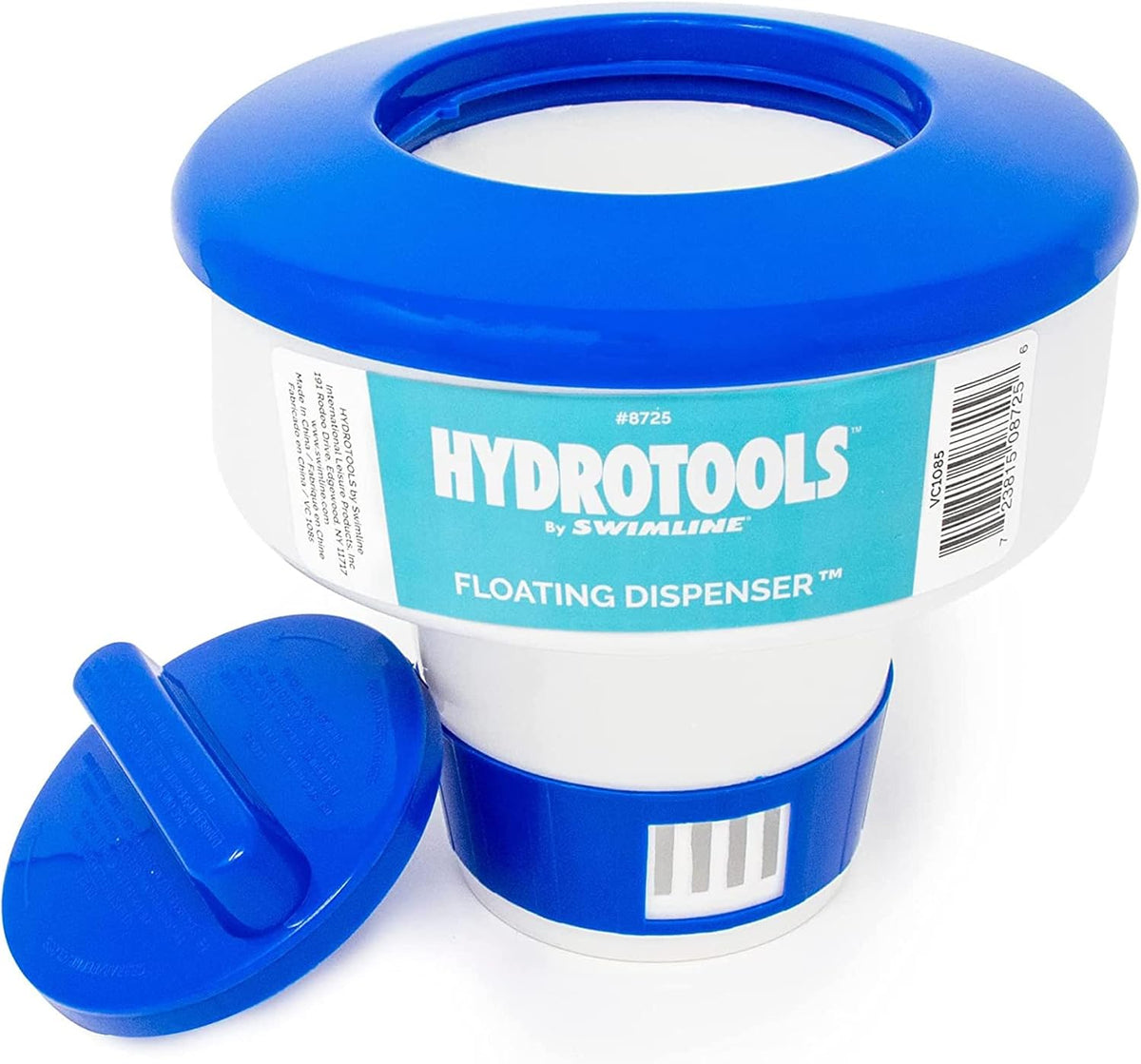 Swimline Floating Pool Chlorine Tablet Dispenser for 1 and 3 Inch Tablets — product view