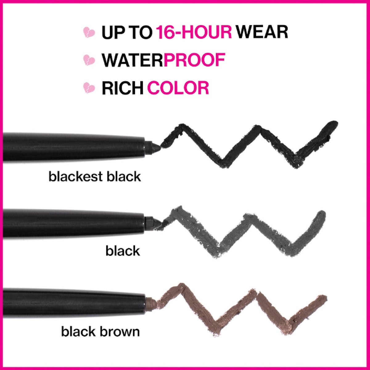 wet n wild Mega Last Breakup Proof Waterproof Retractable Gel Eyeliner, Charcoal - view 5