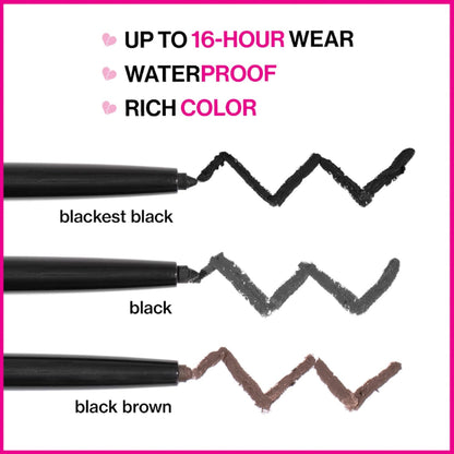 wet n wild Mega Last Breakup Proof Waterproof Retractable Gel Eyeliner, Charcoal - view 5