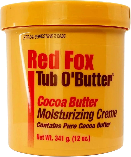 Red Fox Tub-O-Butter Cocoa Butter Jar 397g (14 oz)