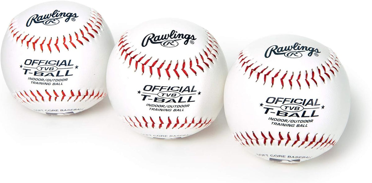 Rawlings Official T-Balls TVB, Youth 6U, Box of 3 — alternate product view