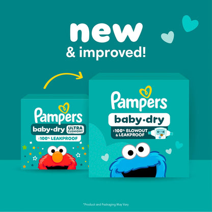 Pampers Baby-Dry Nappies Size 5 (20-37 lbs), 78 Count - view 2