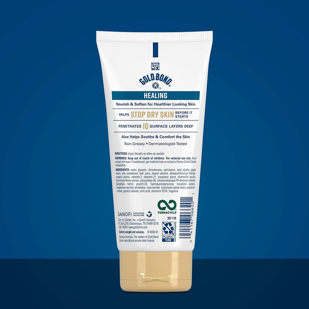 Gold Bond Healing Skin Therapy Lotion with Aloe, 5.5 oz, Pack of 2 - view 4