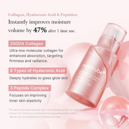 Medicube Exosome Shot PDRN Pink Collagen 2,000 PPM Serum - view 3