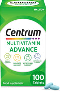Centrum Advance Multivitamin Tablets, 23 Nutrients, 100 Count
