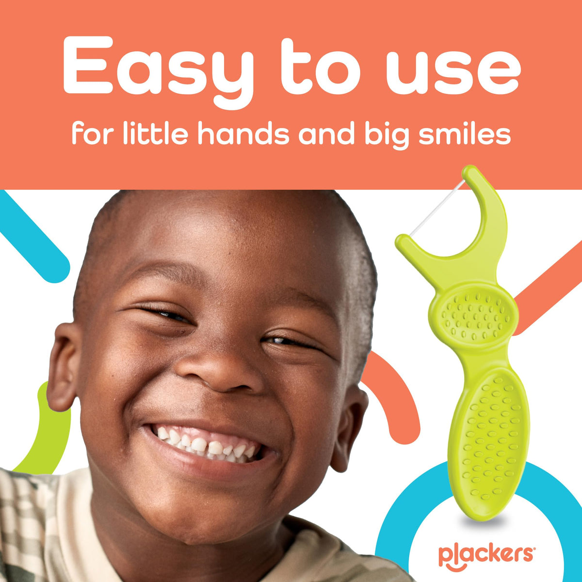 Plackers Kids Dual Gripz Floss Picks, Wild Berry, 75 Count, Pack of 4 - view 3