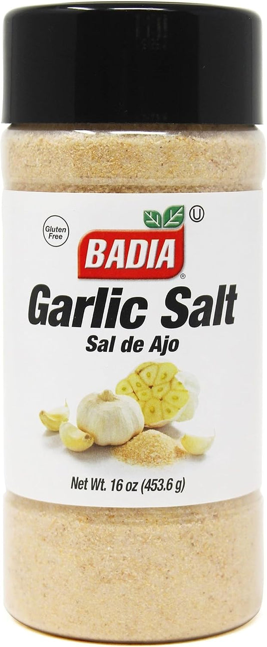 Badia Garlic Salt 16 oz (453.6 g)