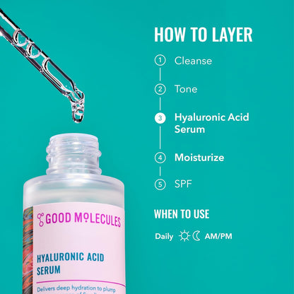 Good Molecules Hyaluronic Acid Serum for Face, 30 ml - view 5