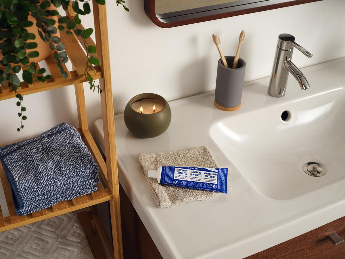 Dr. Bronner's All One Peppermint Toothpaste 105 ml Pack of 2 — product view