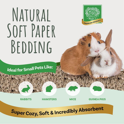Small Pet Select Premium Paper Bedding, Beige, 56 Litres - view 2