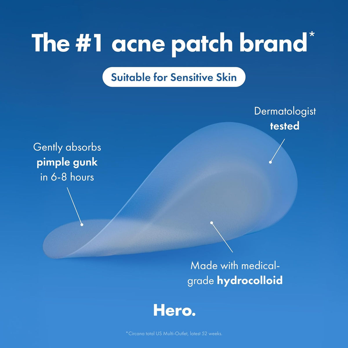 Hero Cosmetics Mighty Patch Mini Invisible+ Pimple Patches, 30 Count - view 6