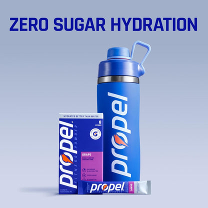Propel Electrolyte Powder Drink Mix, 3 Flavour Variety Pack, 32 Servings - view 5