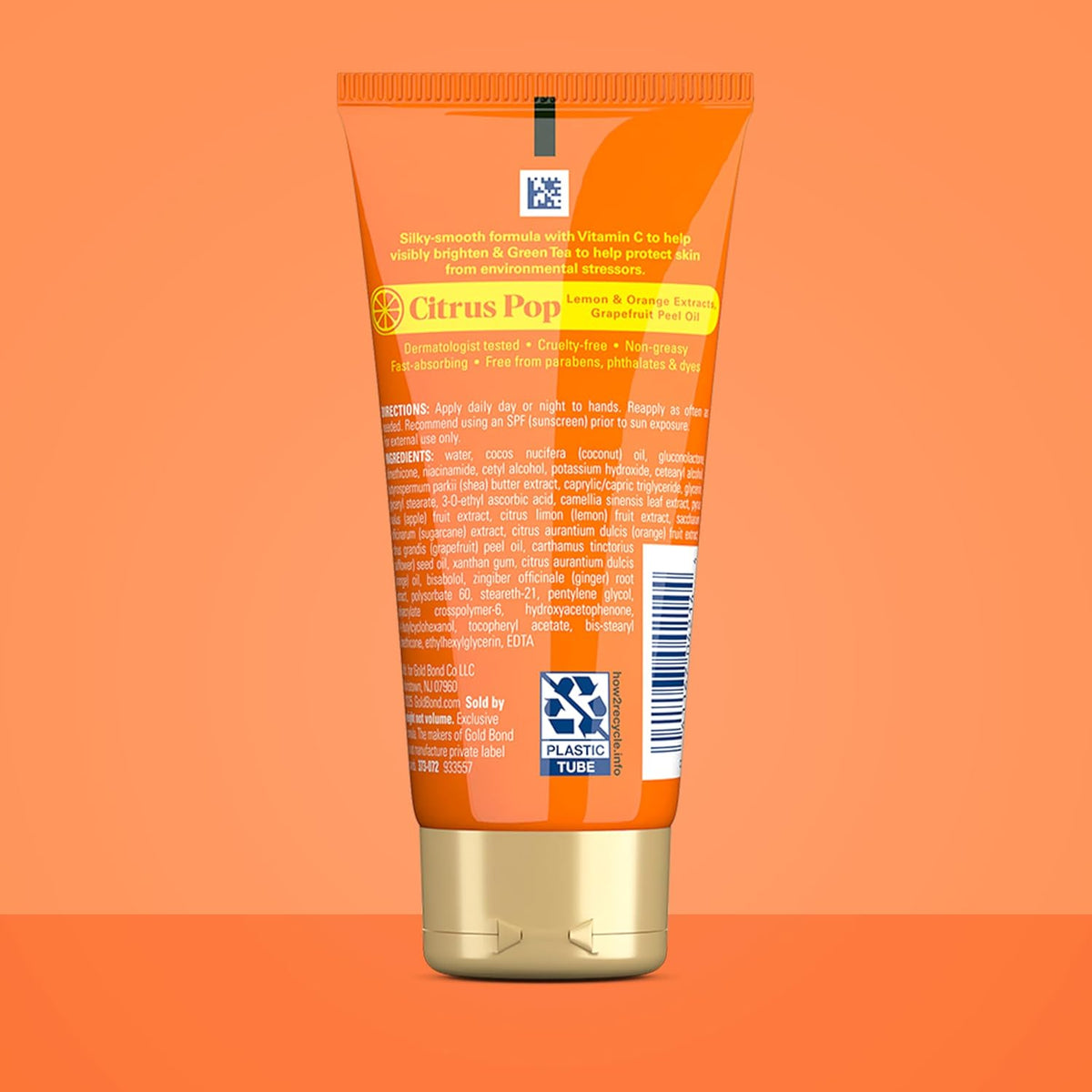 Gold Bond Citrus Pop Glowing Hand Cream, 3 oz, Pack of 4 - view 2
