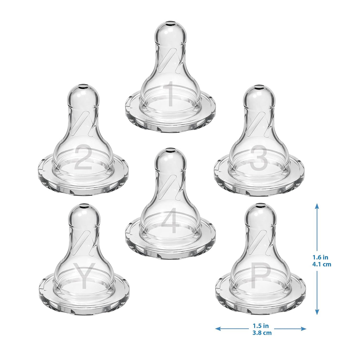 Dr. Brown's Narrow Level 4 Teats 9m+, Pack of 6 - view 2