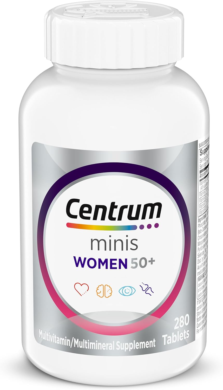 Centrum Minis Silver Women's Multivitamin, Women 50 and Over, 280 Tablets — product view