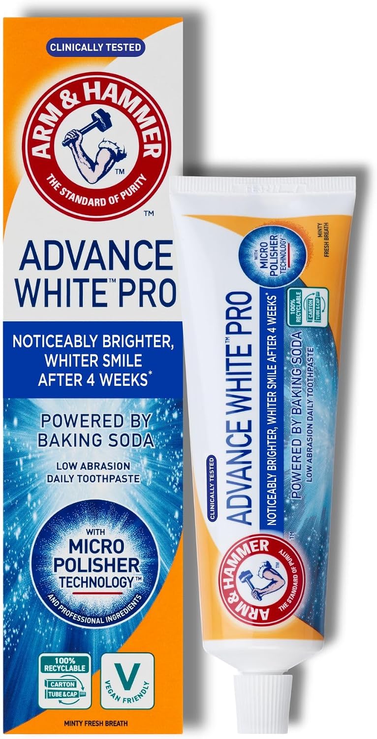 Arm & Hammer Advance White Pro Whitening Toothpaste, 75 ml (2.5 fl oz) — product view