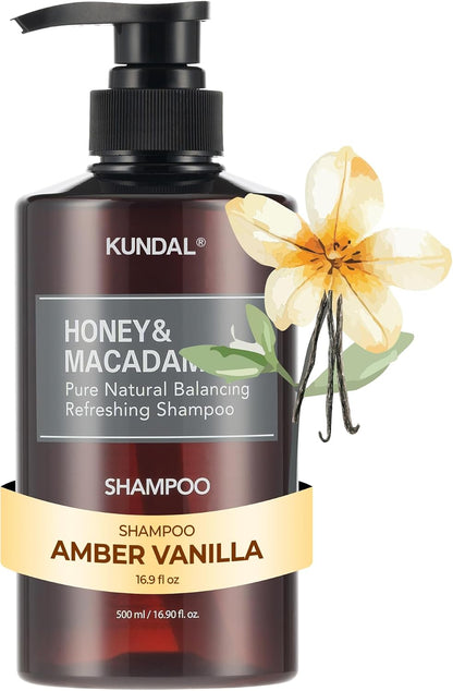 Kundal Nature Shampoo 500 ml, Amber Vanilla