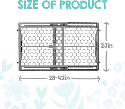 Regalo Extra Wide Plastic Baby Gate, 28-42 Inches - view 2