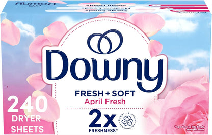 Downy April Fresh Tumble Dryer Sheets, 240 Count