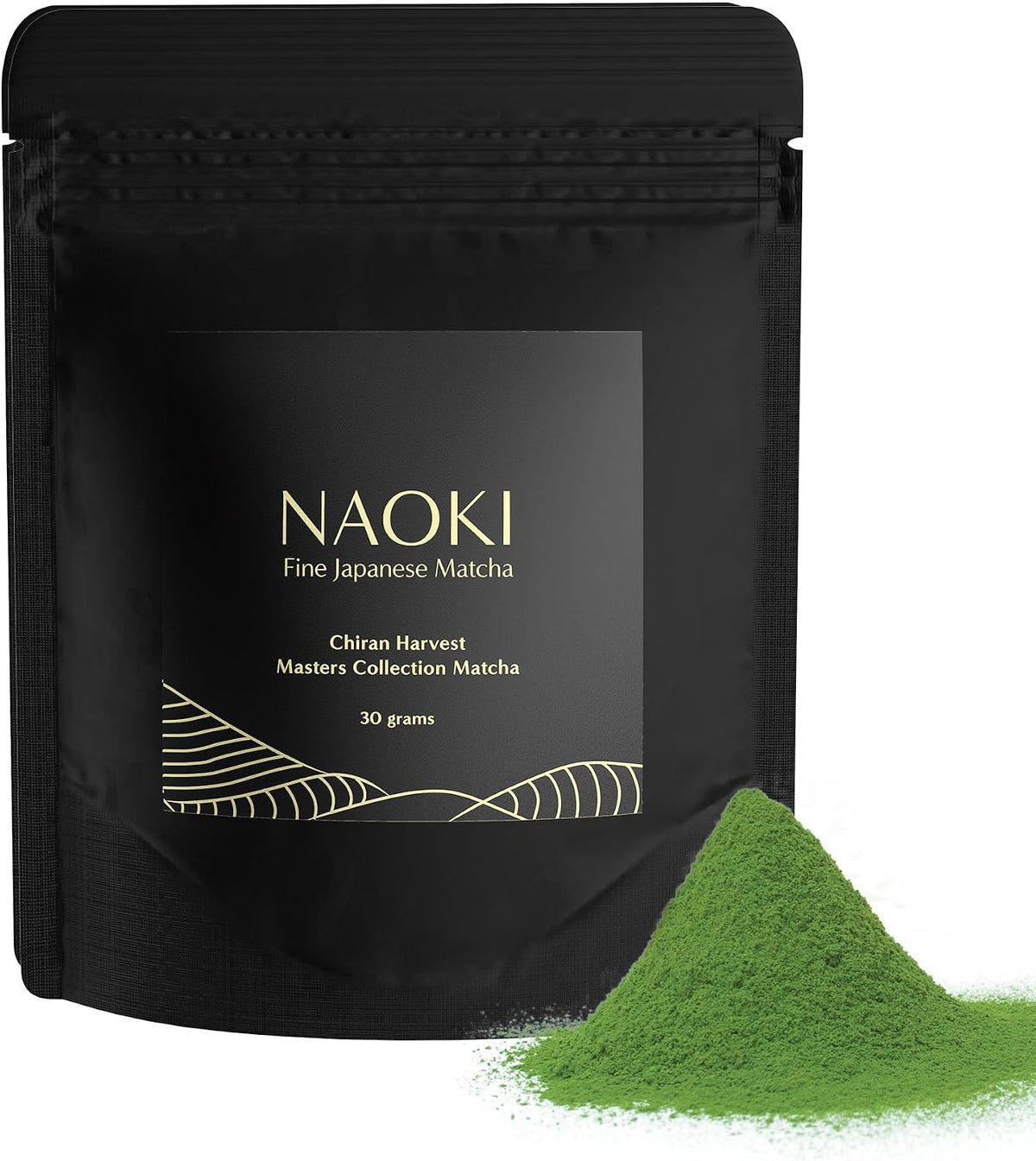 Naoki Matcha Chiran Harvest Blend Ceremonial Grade Matcha, 30 g (1.05 oz) — product view