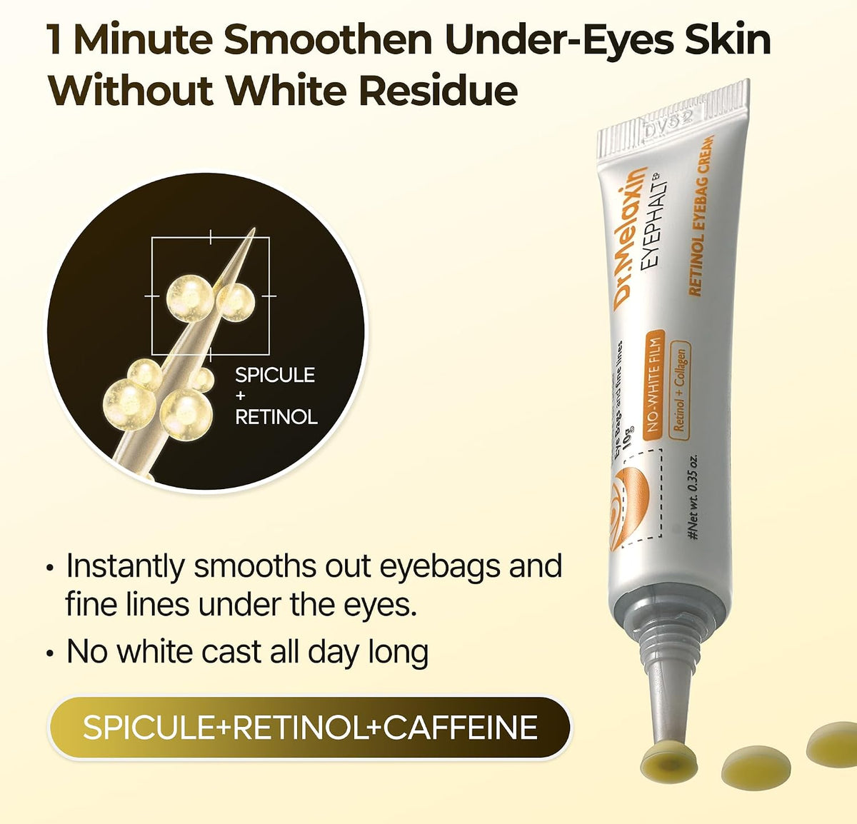 Dr.Melaxin Retinol Eyebag Cream 0.35 fl oz - view 5
