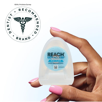 Reach Ultraclean Mint Dental Floss, 30 Yards (27 m), Pack of 6 - view 6