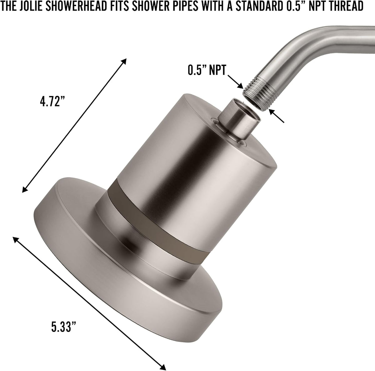 Jolie Replacement Shower Filter for Jolie Filtered Showerhead - view 4