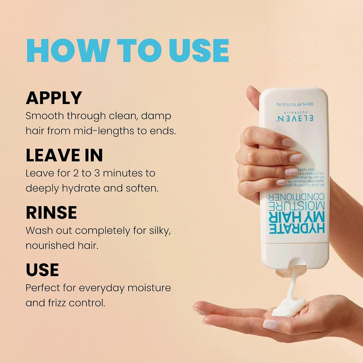 Eleven Australia Hydrate My Hair Moisture Conditioner 10.1 fl oz - view 4