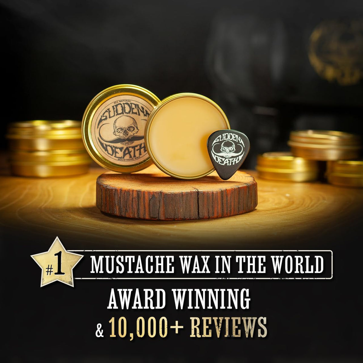 The Vintage Grooming Co. Death Grip Sudden Death Moustache Wax 30 ml - view 4